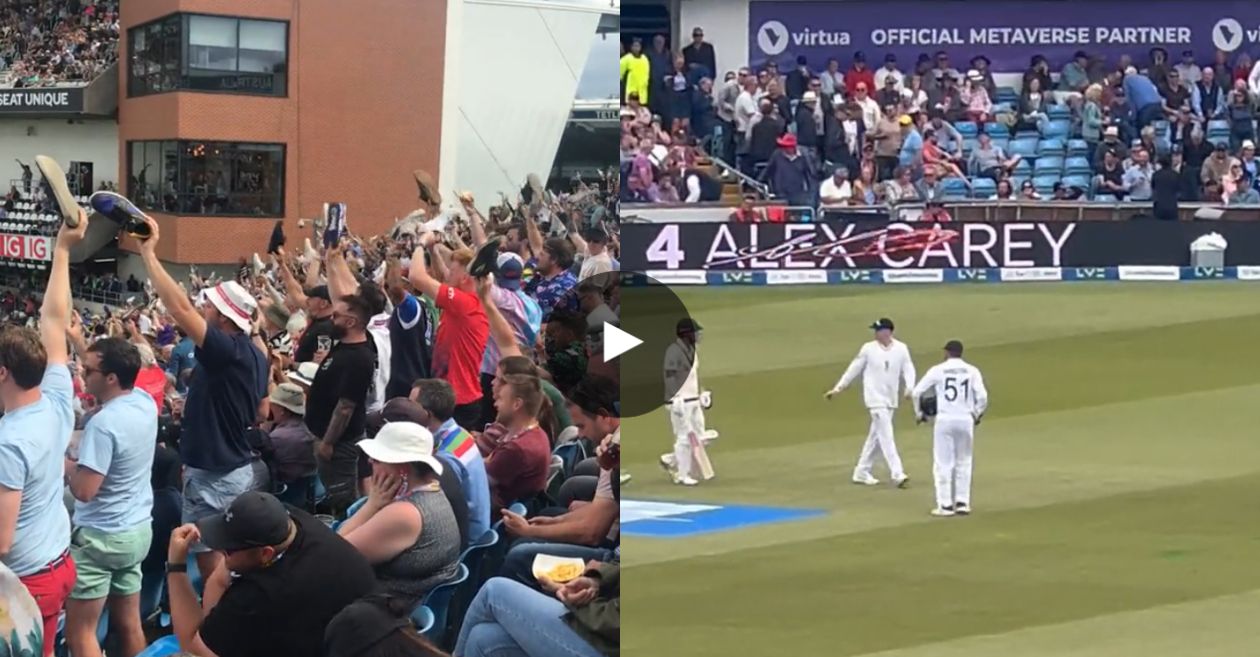 Read more about the article Ashes 2023 [WATCH]: Alex Carey faces jeers from the crowd in the third Ashes Test at Headingley