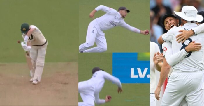Ashes 2023 [WATCH]: Joe Root takes a one-handed screamer to dismiss Marnus Labuschagne in 5th Test