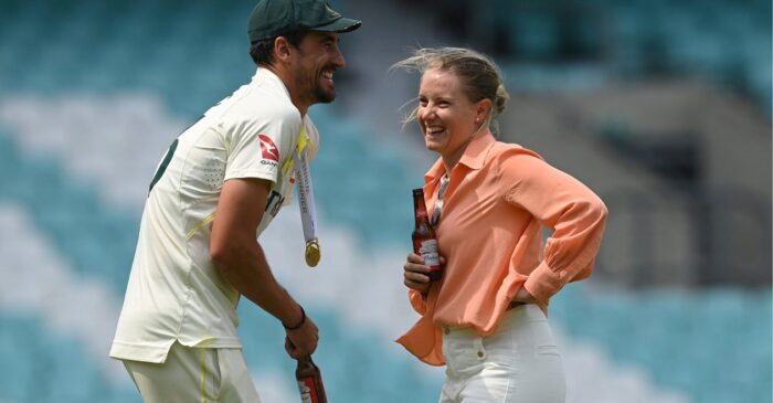 Mitchell Starc makes a surprising revelation of using his wife Alyssa Healy’s bat in Ashes 2023