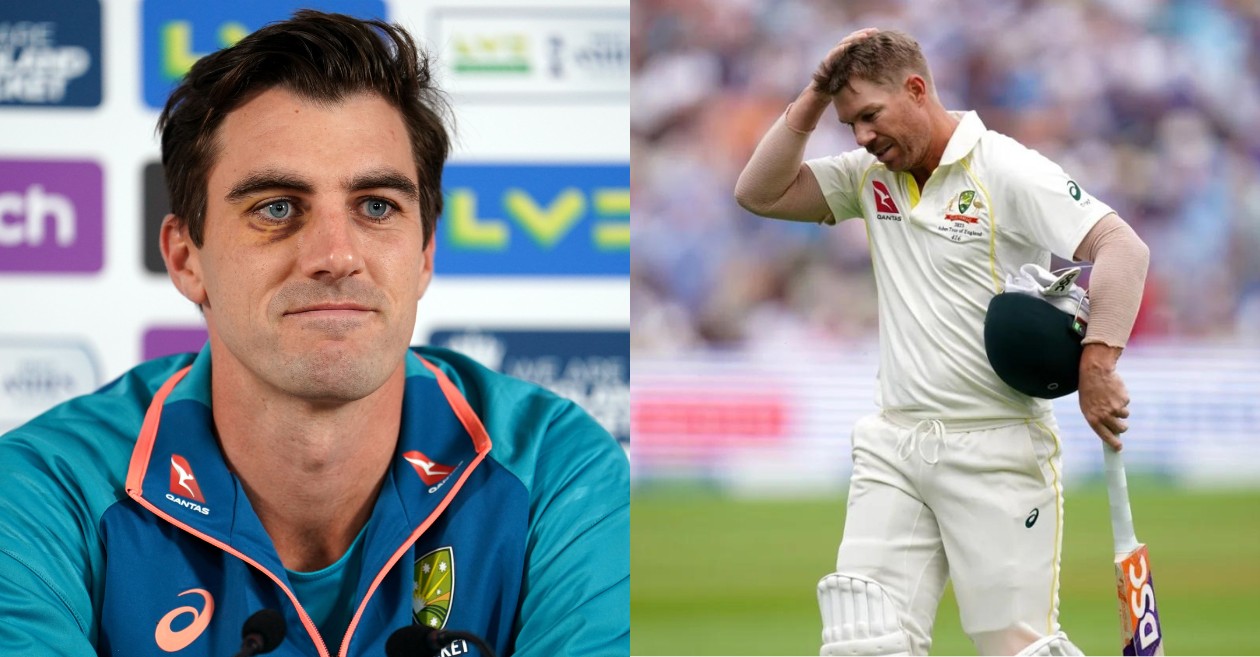 Read more about the article ‘You keep all options open’: Pat Cummins blunt take on David Warner’s selection for the fourth Ashes 2023 Test
