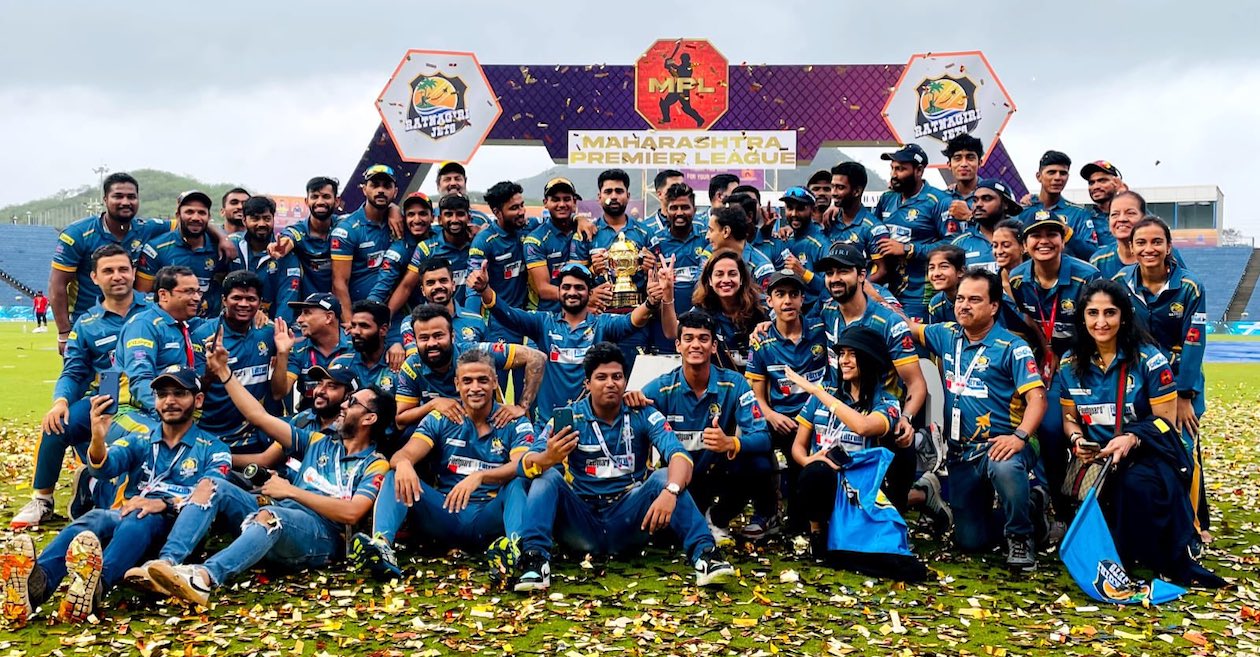 Read more about the article MPL 2023 Final: Table-topper Ratnagiri Jets crowned champion after rain plays spoilsport
