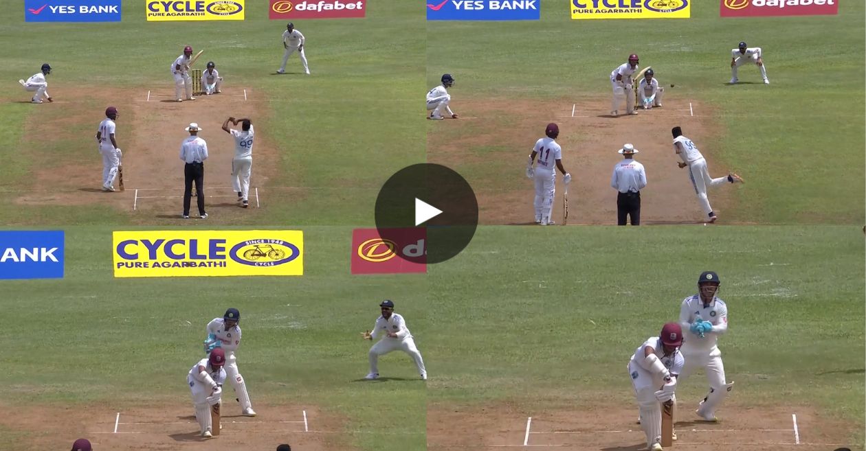 Read more about the article WI vs IND [WATCH]: Ravichandran Ashwin castles Tagenarine Chanderpaul with an unplayable ripper
