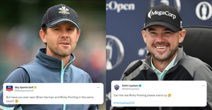 Meet Ricky Ponting’s doppelganger: Fans go crazy after the Aussie great’s look-alike Brian Harman wins The Open Championship
