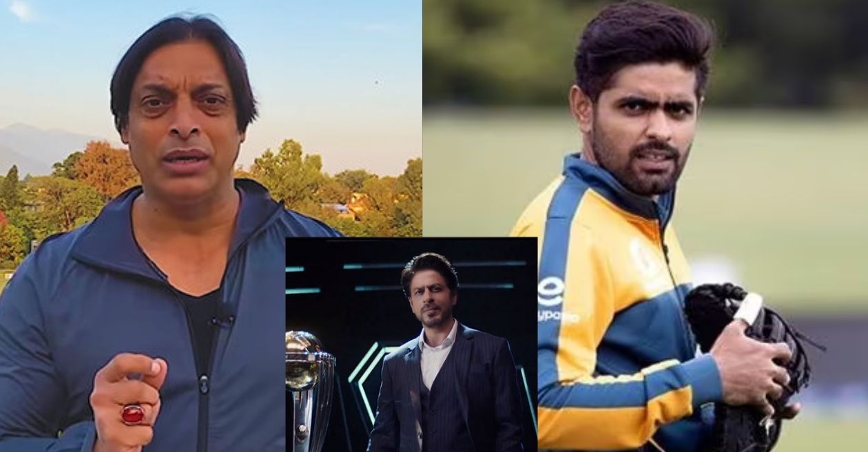 Shoaib Akhtar lambasts ICC for overlooking Babar Azam from Shah Rukh Khan-starrer ODI World Cup promo Cricket Times