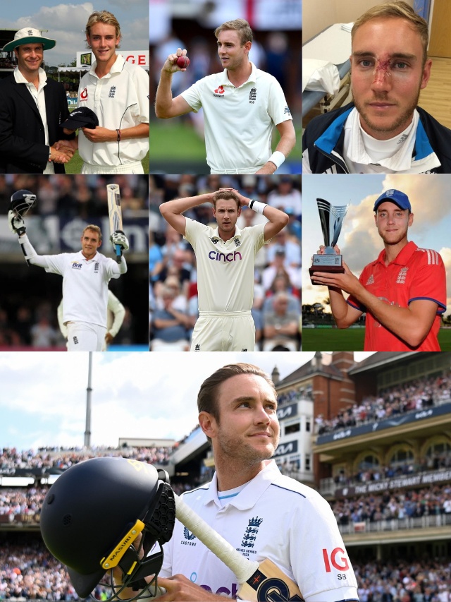 Here’s a career recap of retiring England seamer Stuart Broad