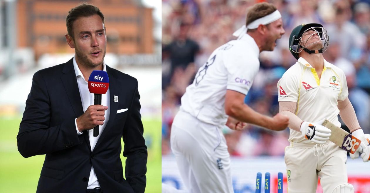 You are currently viewing Ashes 2023: Stuart Broad unveils his strategic game plan against David Warner after dismissing him 17 times