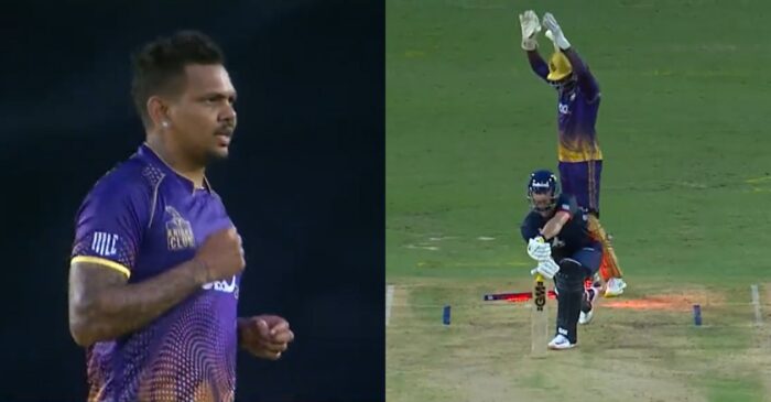 WATCH: Sunil Narine bowls a peach of a delivery to clean up Matthew Short in the WAF vs LAKR clash at MLC 2023