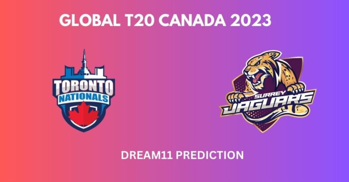 GT20 Canada 2023, TOR vs SJ: Match Prediction, Dream11 Team, Fantasy Tips & Pitch Report