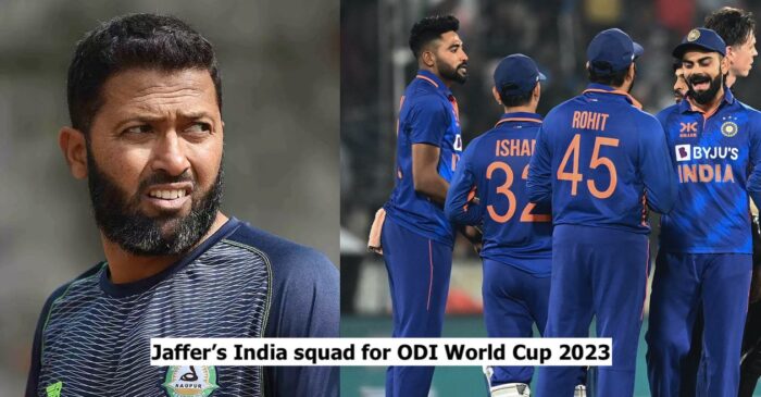 No place for Yuzvendra Chahal! Wasim Jaffer picks his India squad for the ICC Men’s Cricket World Cup 2023