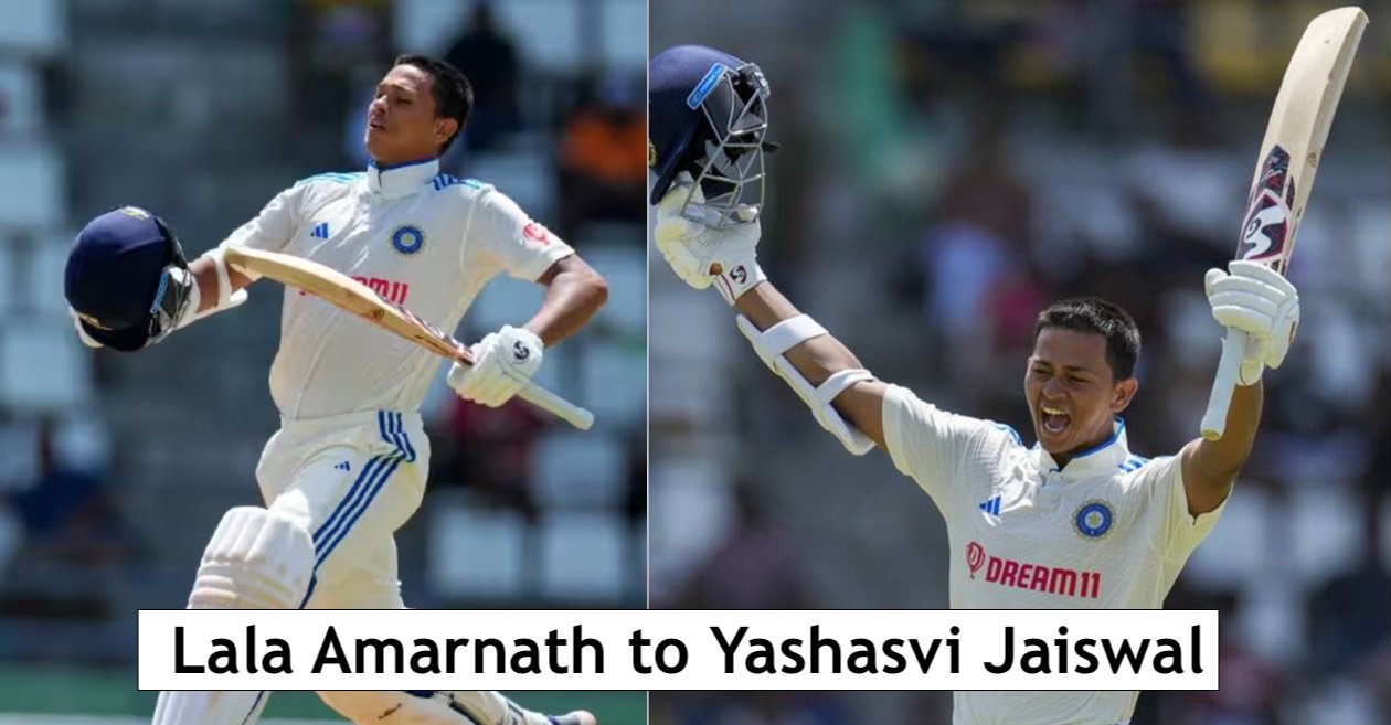 From Lala Amarnath to Yashasvi Jaiswal Complete list of Indian players to smash a century on their Test debut Cricket Times