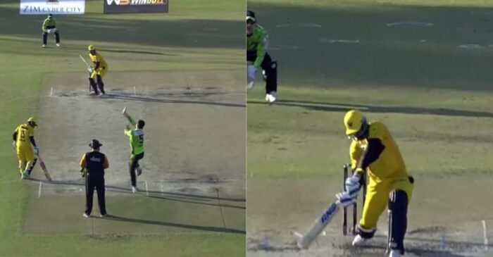 JBL vs DB [WATCH]: Yusuf Pathan shatters Mohammad Amir in a mesmerizing batting display at Zim Afro T10 league