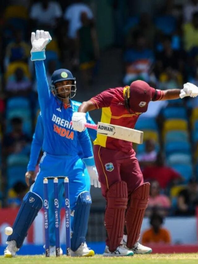 Top 5 lowest totals for West Indies against India in ODIs