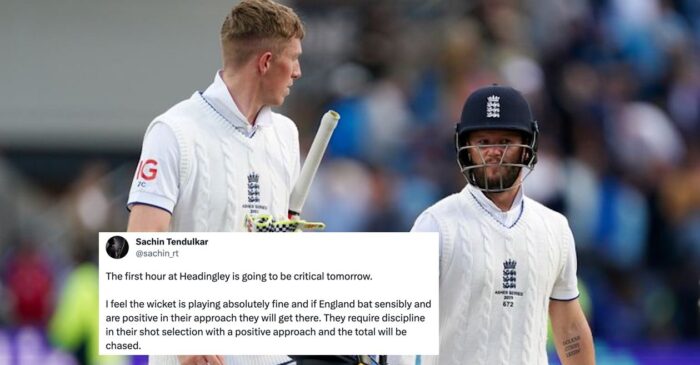 Ashes 2023: England makes a fast start chasing 251 to win the third Test at Headingley