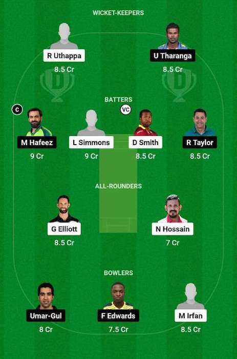 AR vs TXC Dream11 Team for today's match