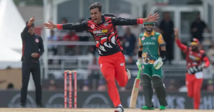 WATCH: Abbas Afridi’s hat-trick takes Montreal Tigers to the final of GT20 Canada 2023