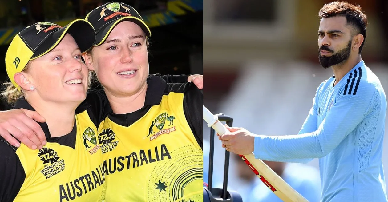 Alyssa Healy, Ellyse Perry, Virat Kohli