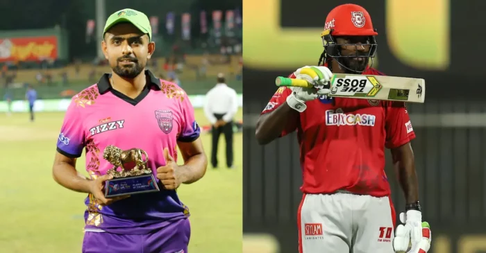 WATCH: Babar Azam joins Chris Gayle in a unique T20 list; thanks ‘Allah’ after completing his 10th century