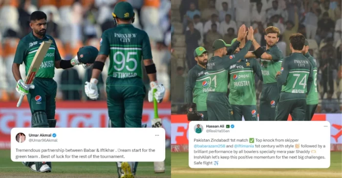 Twitter reactions: Babar Azam and Iftikhar Ahmed’s sensational tons propel Pakistan to a convincing victory over Nepal – Asia Cup 2023