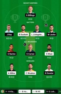 Birmingham Phoenix vs Oval Invincibles, Dream11 Team