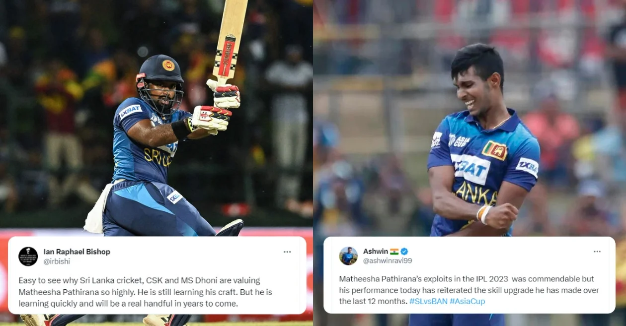 Twitter reactions: Charith Asalanka, Matheesha Pathirana steer Sri Lanka to a comfortable victory over Bangladesh – Asia Cup 2023