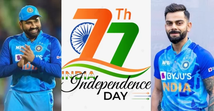 Rohit Sharma, Virat Kohli lead wishes on India’s 77th Independence Day
