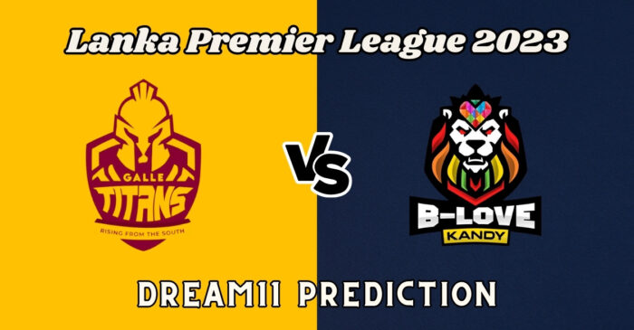 LPL 2023, GT vs BLK: Match Prediction, Dream11 Team, Fantasy Tips & Pitch Report | Lanka Premier League 2023