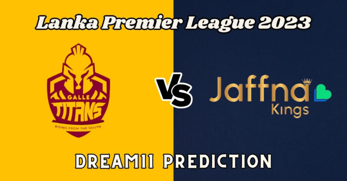 LPL 2023, GT vs JK: Match Prediction, Dream11 Team, Fantasy Tips & Pitch Report | Lanka Premier League 2023