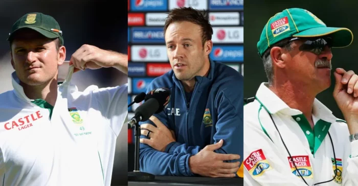 AB de Villiers reveals strain between Graeme Smith and former South Africa coach Ray Jennings