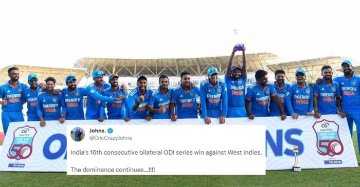 Twitter reactions: Shubman Gill, Ishan Kishan sizzle in India’s series-clinching win over West Indies in 3rd ODI