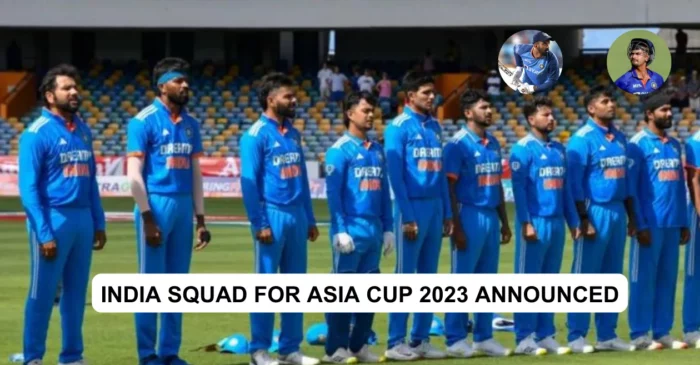 BCCI announces 17-man India squad for Asia Cup 2023; KL Rahul and Shreyas Iyer make a return