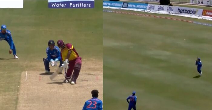 WI vs IND [WATCH]: Tilak Varma’s spectacular running catch on debut sends Johnson Charles packing in 1st T20I