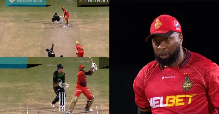 CPL 2023 [WATCH]: Kieron Pollard’s quartet of sixes in an over paves the way for Trinbago Knight Riders’ triumph over St Kitts and Nevis Patriots