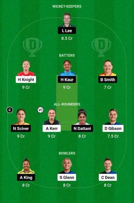 LNS-W vs TRT-W Dream11 Team for today's match