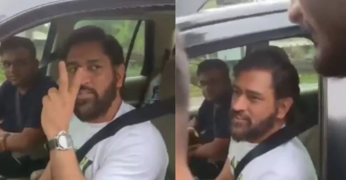 WATCH: MS Dhoni seeks navigation assistance from strangers to reach Ranchi
