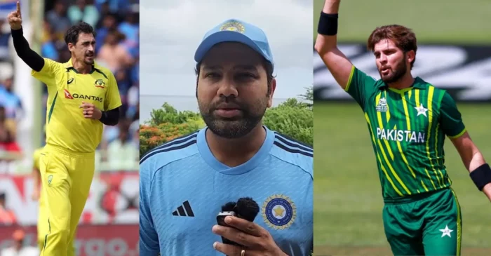Mitchell Starc or Shaheen Afridi? Indian skipper Rohit Sharma names the toughest bowler to face