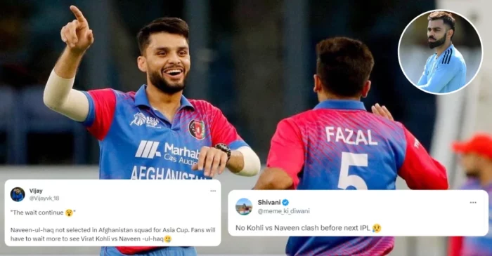 Naveen-ul-Haq indirectly reacts to snub from Afghanistan’s Asia Cup squad; fans express disappointment over no battle with Virat Kohli