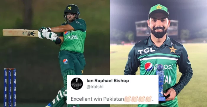 Twitter reactions: Shadab Khan, Imam-ul-Haq shine as Pakistan pip Afghanistan in a nail-biting 2nd ODI to seal the series