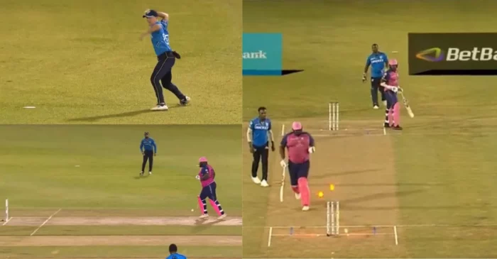 WATCH: Barbados Royals’ Rahkeem Cornwall falls victim to hilarious run-out as Saint Lucia Kings secure victory in CPL 2023 game