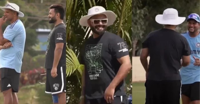 WATCH: Rishabh Pant visits Team India’s Asia Cup training camp in Alur; re-unites with Indian teammates