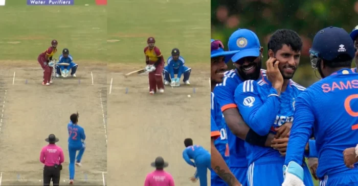 WATCH: Tilak Varma outsmarts Nicholas Pooran in 5th T20I to bag his first international wicket – WI vs IND