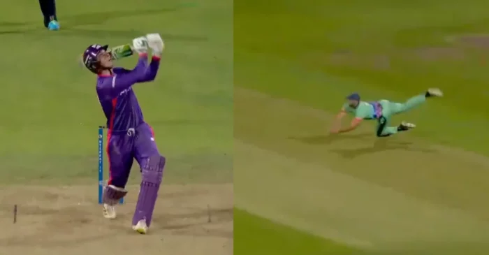WATCH: Ross Whiteley takes an absolute blinder to dismiss Tom Banton during Oval Invincibles vs Northern Superchargers clash – The Hundred 2023