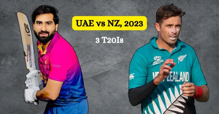 UAE vs NZ 2023, T20I series: Date, Match Time and Live Streaming details – When & Where to Watch