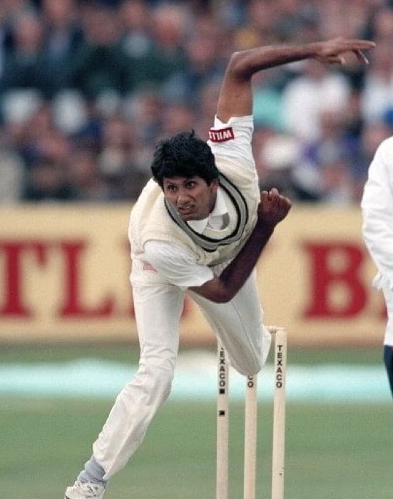 Venkatesh Prasad - 4/45 against Sri Lanka in Sharjah, 1995