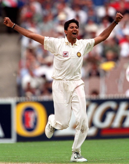 Venkatesh Prasad - 6/33 against South Africa in Durban, 1996