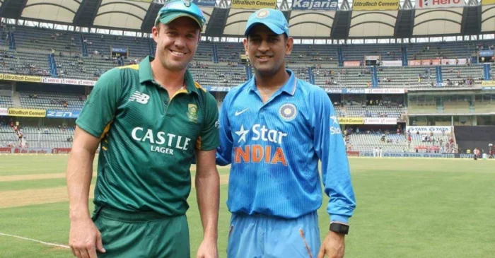AB de Villiers delivers a bold statement about MS Dhoni ahead of the ODI World Cup 2023