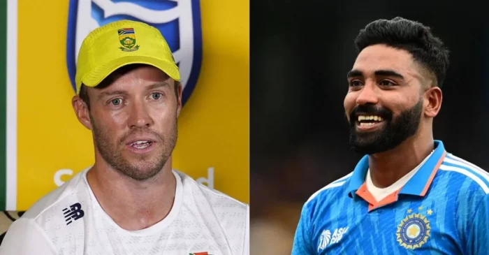 South Africa’s legend AB de Villiers discloses the standout quality he admires in Mohammad Siraj as a cricketer