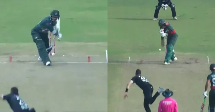 WATCH: Adam Milne’s four wicket haul demolishes Bangladesh batting order – BAN vs NZ, 3rd ODI