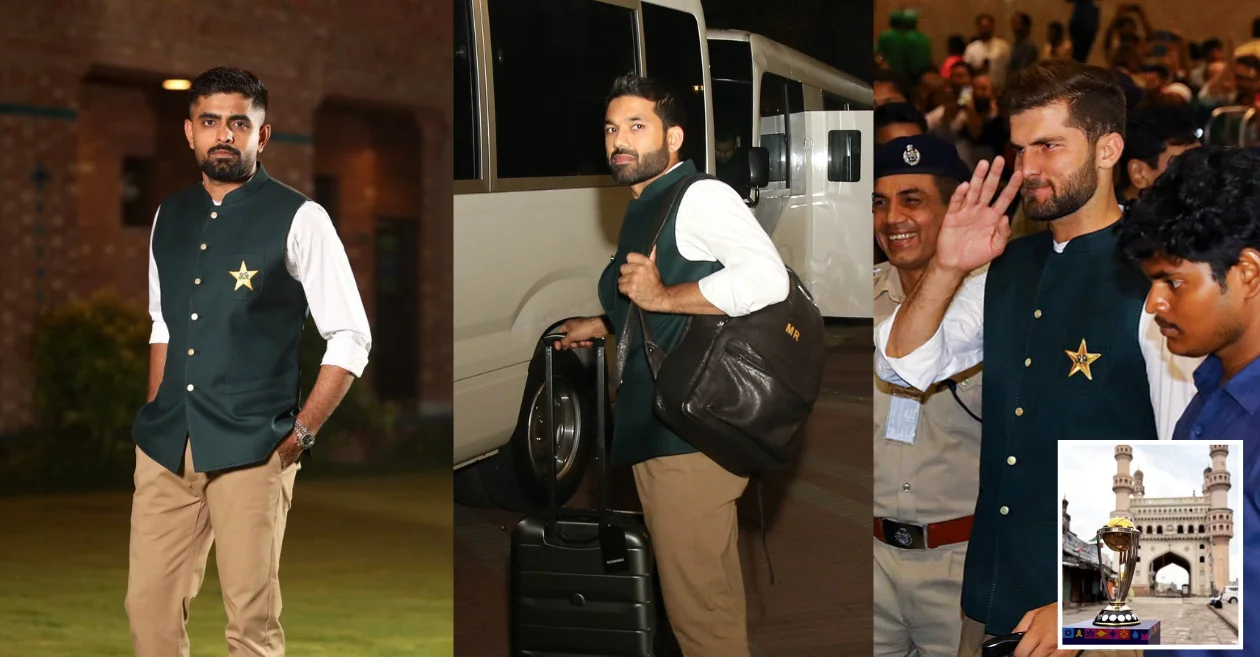 ODI World Cup 2023: Babar Azam, Mohammad Rizwan and Shaheen Afridi overwhelmed by the grand welcome and hospitality in Hyderabad