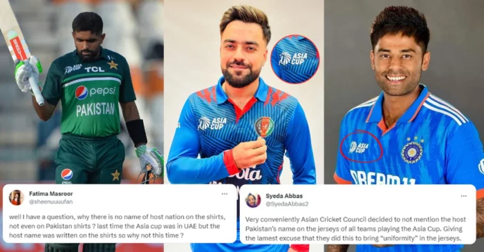 Pakistan fans left fuming over no host nation’s name in Asia Cup 2023 team jerseys; PCB issues a clarification