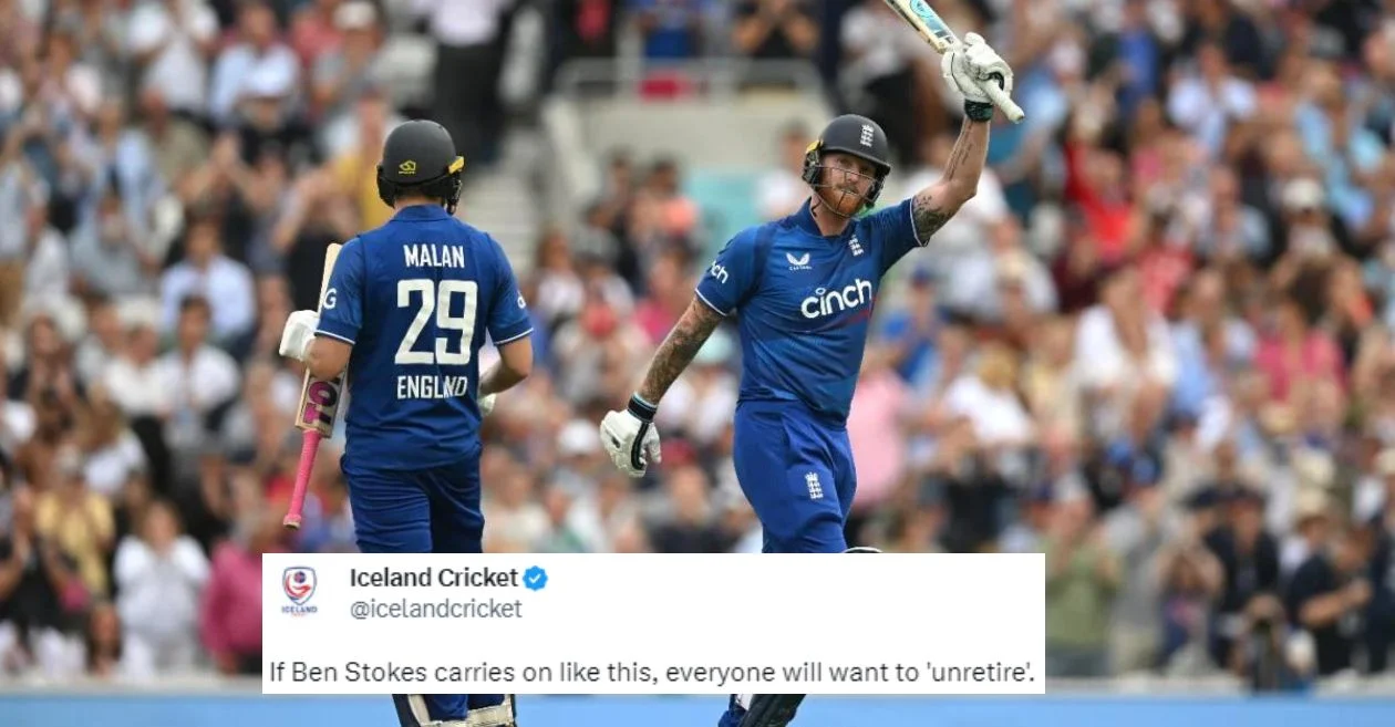 Twitter erupts as England star Ben Stokes hits first ODI century after returning from retirement in ENG vs NZ 3rd ODI